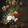  LaquePrint op hout – Vaas met bloemen – Rachel Ruysch – 19,5 x 30 cm – bestelnummer: LP078