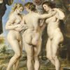  LaquePrint op hout – 3 Gratien – Peter Paul Rubens – 19,5 x 30 cm – bestelnummer: LP080