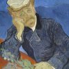  LaquePrint op hout – Portret van Dr Paul Gachet – Vincent van Gogh – 19,5 x 26 cm – bestelnummer: LP174