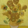  LaquePrint op hout – Zonnebloemen 1 – Vincent van Gogh – 19,5 x 26 cm – bestelnummer: LP177