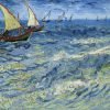  LaquePrint op hout – Zeegezicht bij Saintes Marie – Vincent van Gogh – 24x 19,5 cm – bestelnummer: LP213