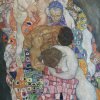  LaquePrint op hout – Dood en leven (detail) – Gustav Klimt – 19,5 x 30 cm – bestelnummer: LP301